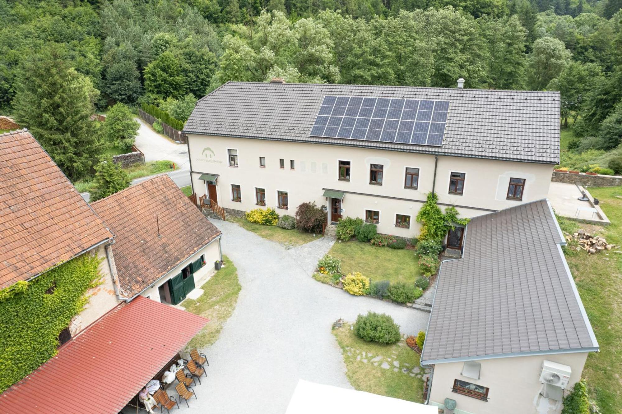 Penzion Stary Pivovar Krtiny Exterior photo